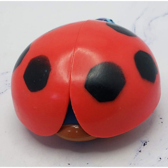 1990 McDonalds Eric Carle The Very Grouchy Ladybug Finger Puppet #2 - Picture 4 of 7